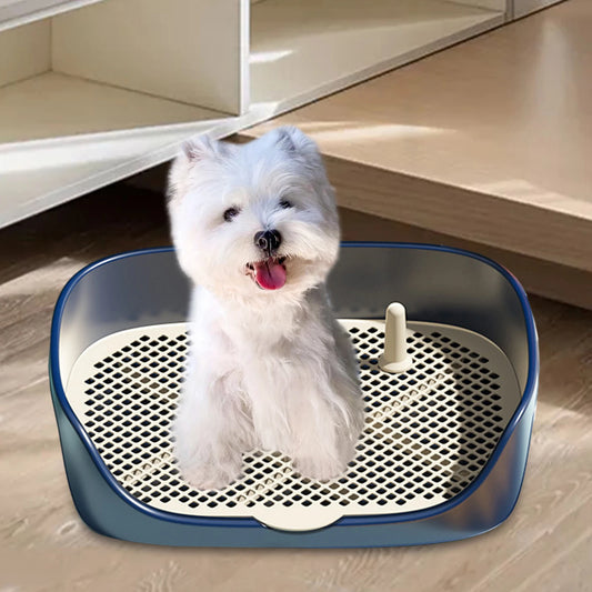 Portable Pet Dog Toilet – Anti-Splash Potty Pan Trainer Litter Box for Puppies and Kittens